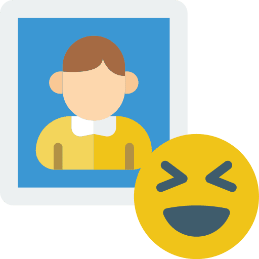 Laugh image reaction react icon