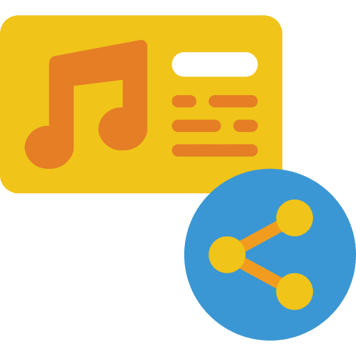 Music interaction song media icon