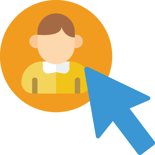 Profile user person tap icon