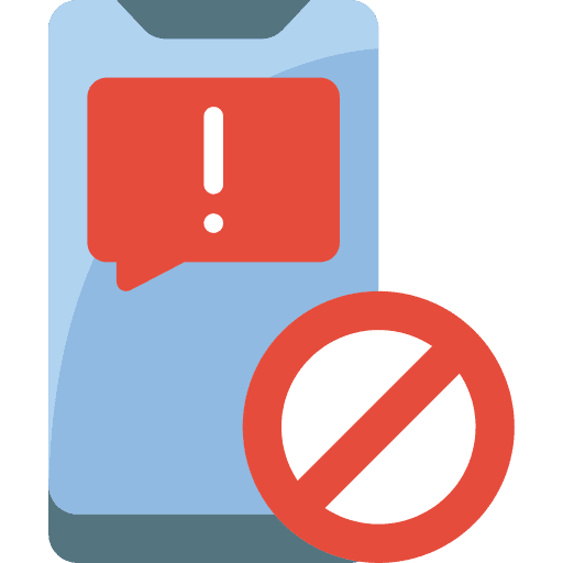 Block communications remove phone icon