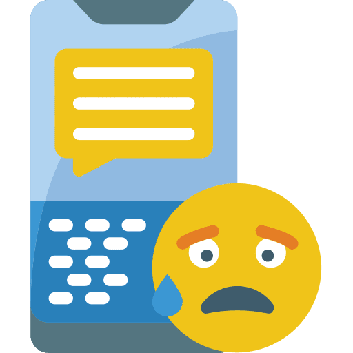 Mobile cry communications mobile icon