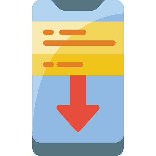 Refresh profile newsfeed mobile icon