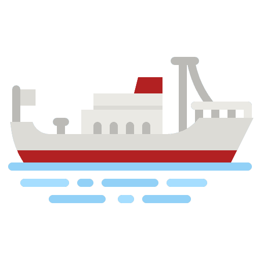 Ferry boat transportation ferry boat marine icon