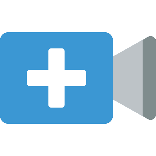 Video communications plus call icon