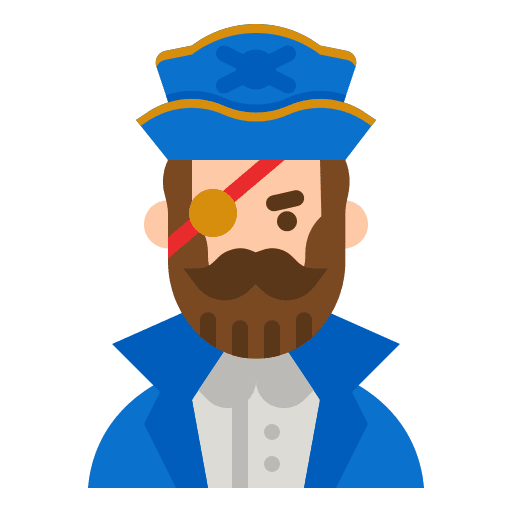 Pirate user professions and jobs pirates icon Pirate user professions and jobs pirates icon