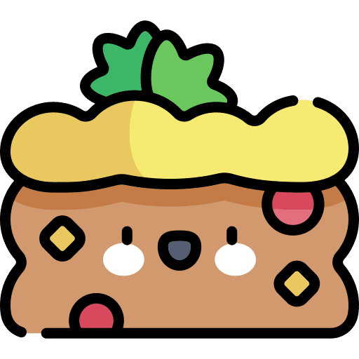 Bobotie baked minced meat food and restaurant icon Bobotie baked minced meat food and restaurant icon