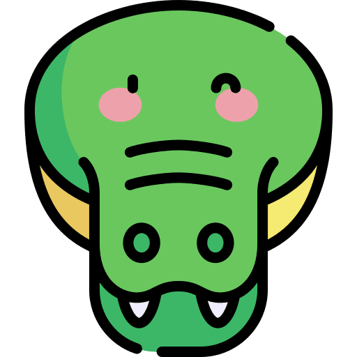 Crocodile animals wildlife reptile icon