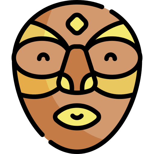 Mask mask tribal traditional icon Mask mask tribal traditional icon