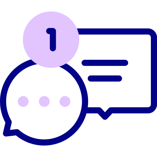 Chat chat bubble message communications icon Chat chat bubble message communications icon