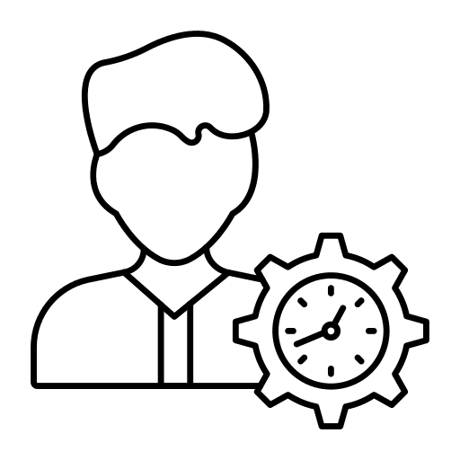 Avatar user setting watch icon