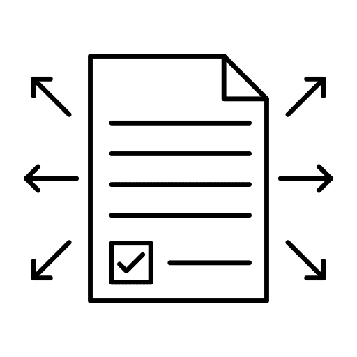 Document files and folders paper document icon