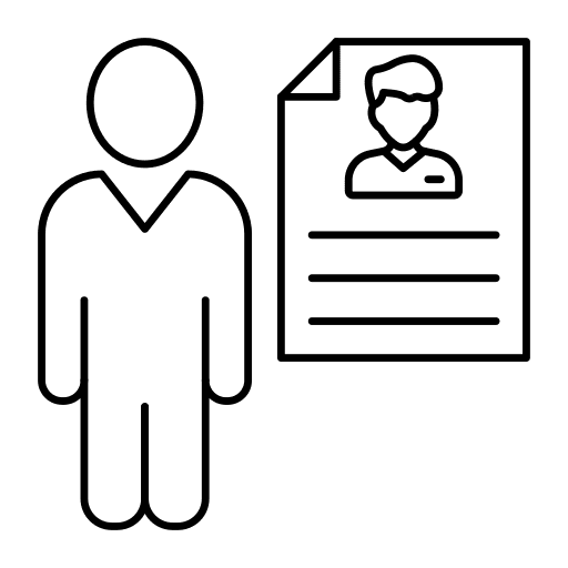 Avatar avatar people document icon