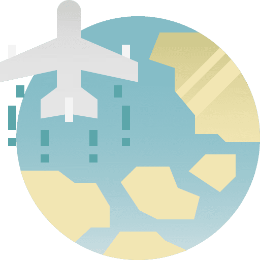 Flight airplane flight world airplane flying icon