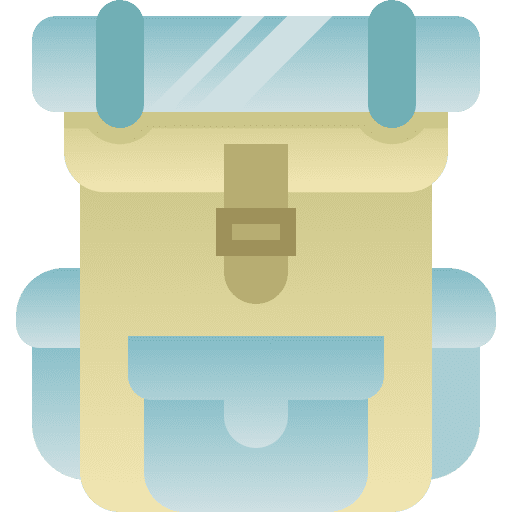 Bagpack bagpack holiday journey icon