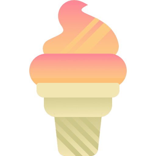 Ice cream dessert sweet cone icon Ice cream dessert sweet cone icon