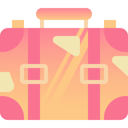 Luggage vacation holiday journey icon Luggage vacation holiday journey icon