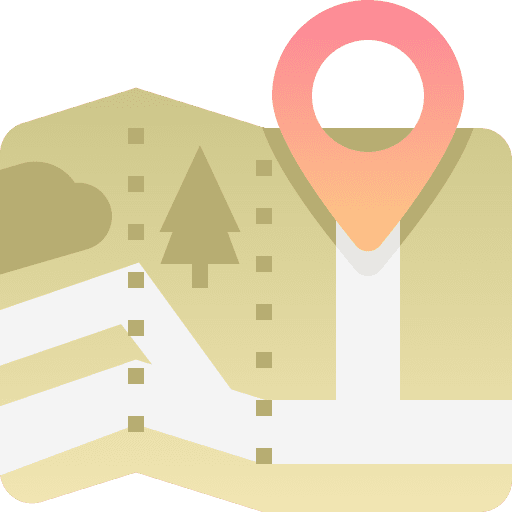Map location region holiday location pin icon Map location region holiday location pin icon