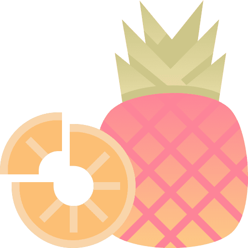 Pineapple food and restaurant pineapple summer icon Pineapple food and restaurant pineapple summer icon