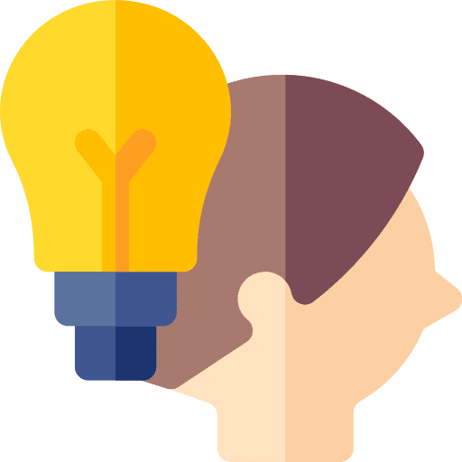 Idea people understand graduate icon
