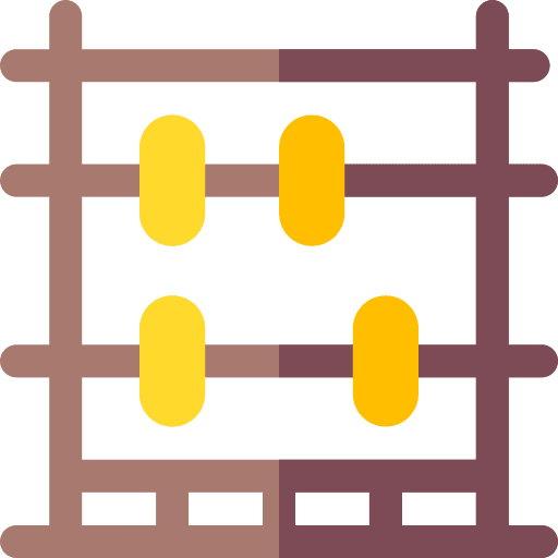 Abacus mathematics school materials calculator icon Abacus mathematics school materials calculator icon