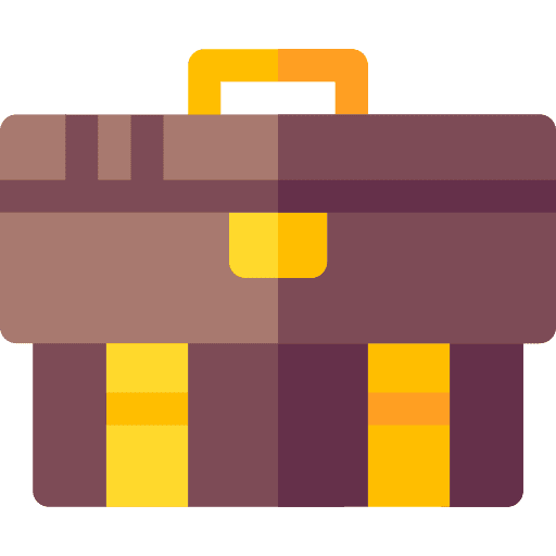 Briefcase portfolio bag business and finance icon Briefcase portfolio bag business and finance icon