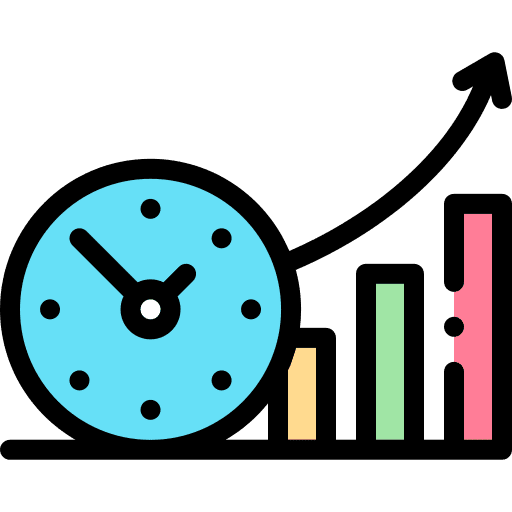 Bar chart graphic business and finance statistics icon Bar chart graphic business and finance statistics icon