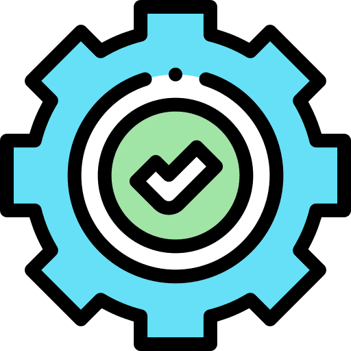 Easy installation easy installation cogwheel service icon Easy installation easy installation cogwheel service icon