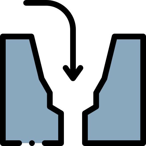 Gap miscellaneous break down arrows icon Gap miscellaneous break down arrows icon