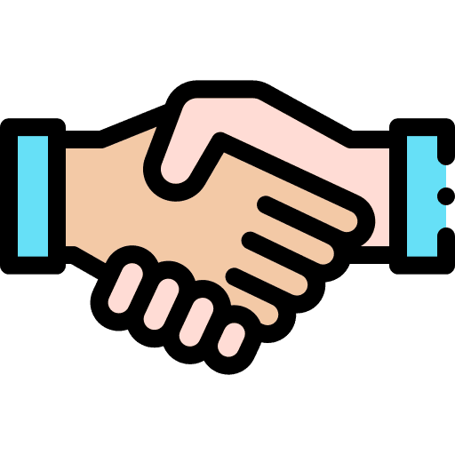 Handshake agreement reconciliation partnership icon Handshake agreement reconciliation partnership icon