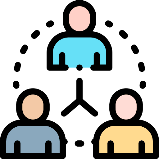 Third party work third party people icon Third party work third party people icon