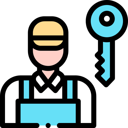 Locksmith smart key login key icon Locksmith smart key login key icon