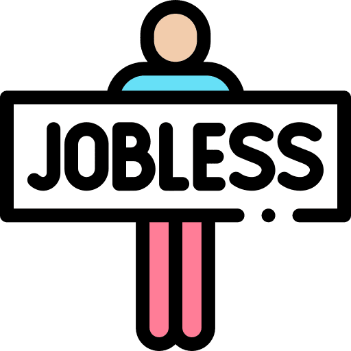 Unemployment unemployed company humanpictos icon Unemployment unemployed company humanpictos icon