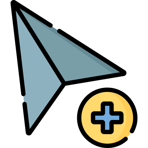 Cursor add pointer add add selection icon Cursor add pointer add add selection icon