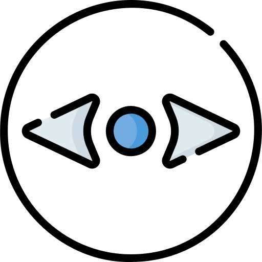 Scroll arrow right cursor icon Scroll arrow right cursor icon