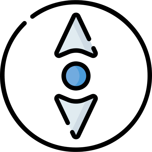 Scroll ui moving arrows icon Scroll ui moving arrows icon