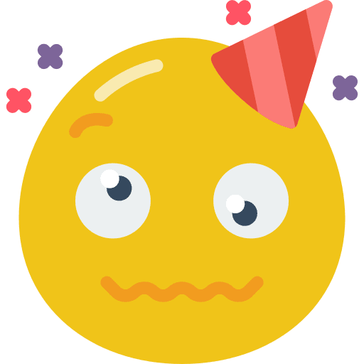 Silly silly party fun icon
