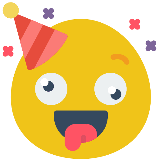 Silly smileys smile tongue icon