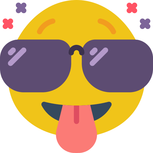 Cool smile happy smileys icon