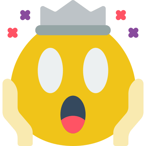 Shock shock scared surprise icon