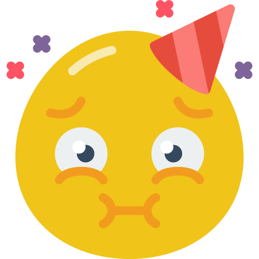 Sick sick party drunk icon