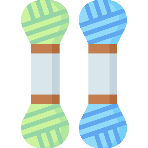 Yarn threads textile thread icon