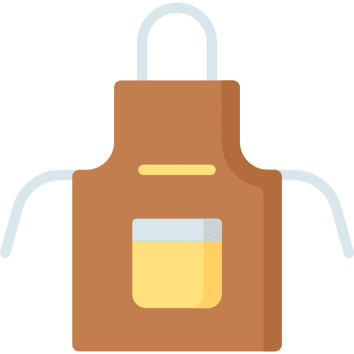 Apron cloth miscellaneous food icon Apron cloth miscellaneous food icon
