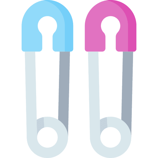 Safety pin sew safety pin icon Safety pin sew safety pin icon