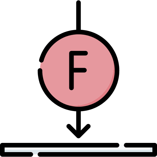 Force science resultant scientific icon