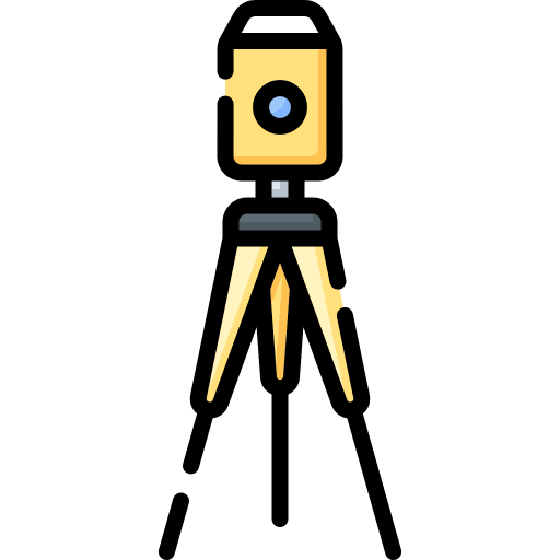Theodolite civil technology electronics icon Theodolite civil technology electronics icon