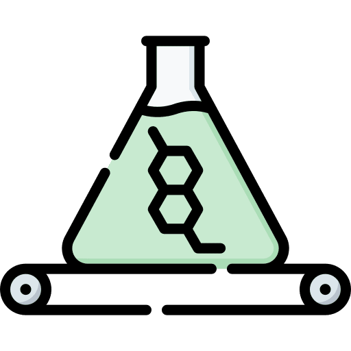 Chemical education chemistry bioengineering icon Chemical education chemistry bioengineering icon
