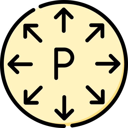 Pressure movement ball force icon Pressure movement ball force icon