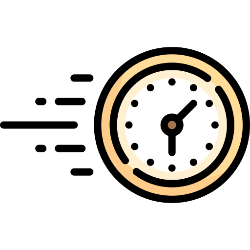Fast time fast time timing short term icon