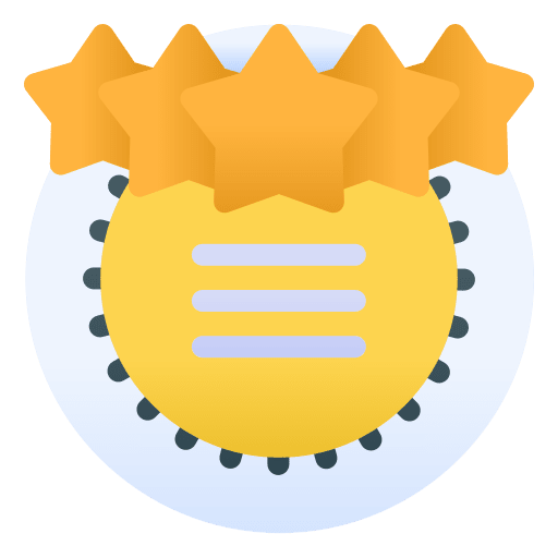 Star medal medal reward shapes and symbols icon