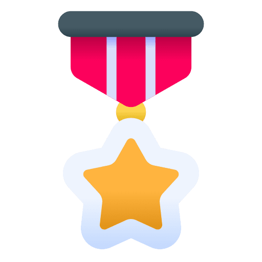 Star medal star medal award medal icon